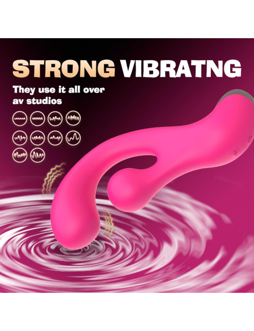 Sani Turning Vibration G-Spot Massager - Wibrator Punktu G 10 trybów i 10 obrotów