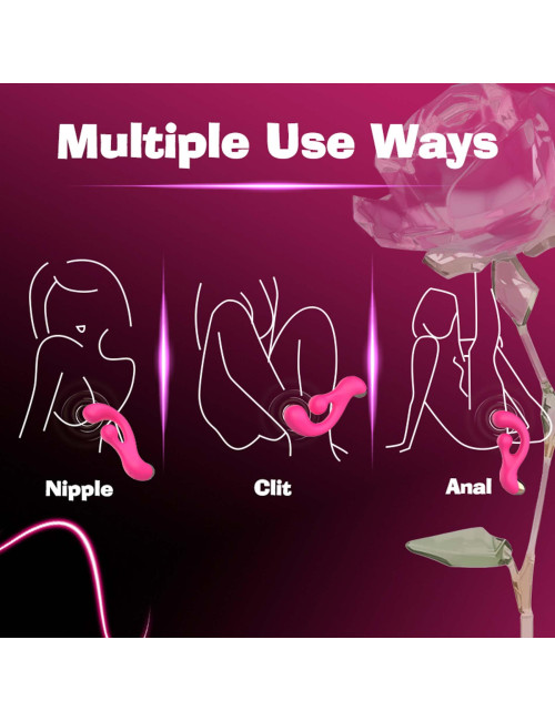 Sani Turning Vibration G-Spot Massager - Wibrator Punktu G 10 trybów i 10 obrotów