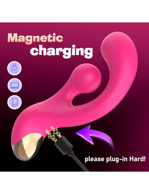 Sani Turning Vibration G-Spot Massager - Wibrator Punktu G 10 trybów i 10 obrotów