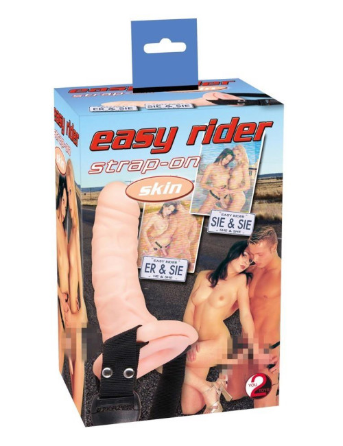 You2Toys Easy Rider Skin Strap-On – Zabawki, Wibrator, Cyber Skóra