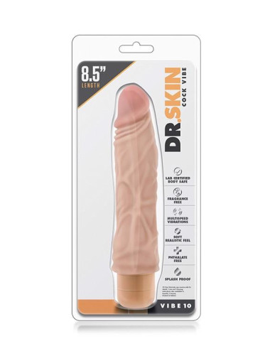 Dr. Skin Realist Vibe 10 Flesh – Wibrator Realistyczny