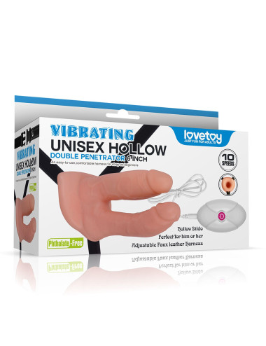 Unisex Hollow Strap On
Vibrating