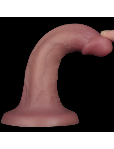 6'' Vibrating Dual Density Power Cock