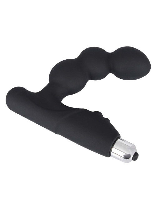 Rebel Silikonowy Masażer Prostaty z Funkcją Wibracji 14 cm