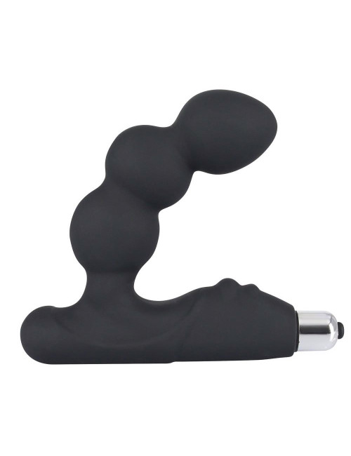 Rebel Silikonowy Masażer Prostaty z Funkcją Wibracji 14 cm