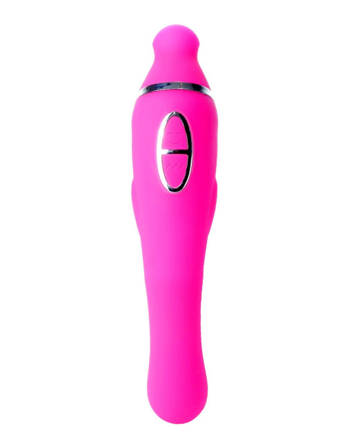 Wibrator Helen Pink - 12 funkcji wibracji, 8 funkcji ssania, silikonowy stymulator punktu G, wodoodporny USB