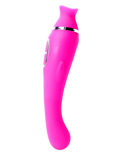 B - Series Lyla Wibrator Helen Pink ze ssaniem