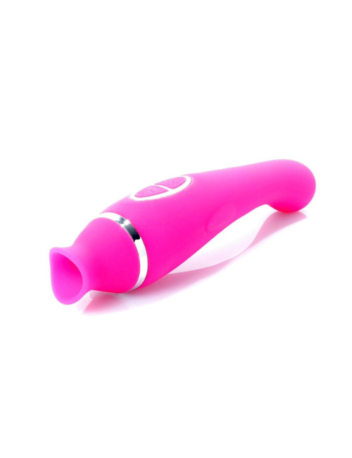 B - Series Lyla Wibrator Helen Pink ze ssaniem