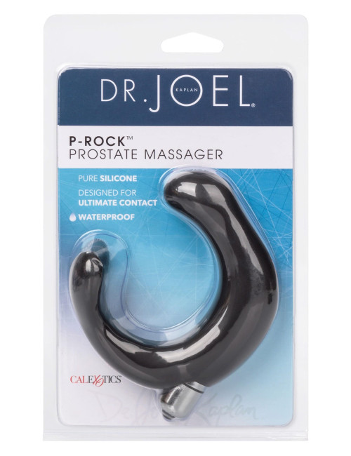 P-Rock Prostate Massager Black - masażer prostaty silikonowy, wodoodporny, 2 prędkości
