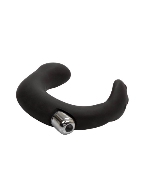 P-Rock Prostate Massager Black - masażer prostaty silikonowy, wodoodporny, 2 prędkości