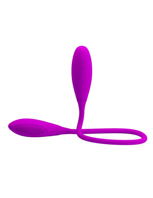 Pretty Love Snaky Vibe USB – podwójny wibrator dla par