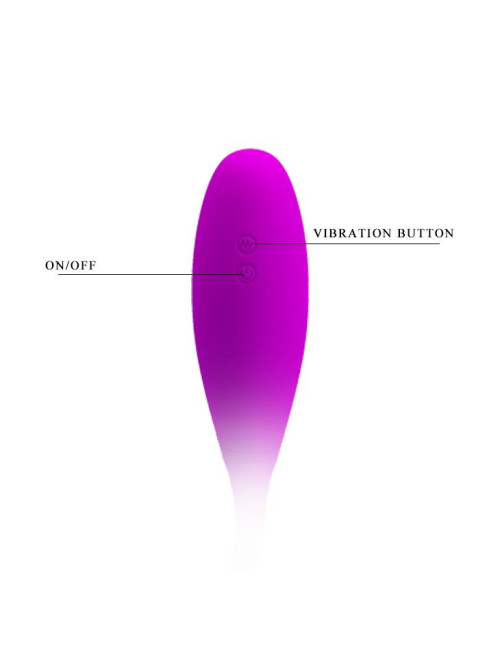 Pretty Love Snaky Vibe USB – podwójny wibrator dla par