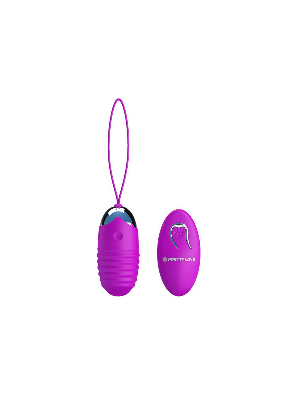 PRETTY LOVE JESSICA USB Jajko Bezprzewodowe Wibrujące 12 Funkcji - Wodoodporne, Silikon Zabawki