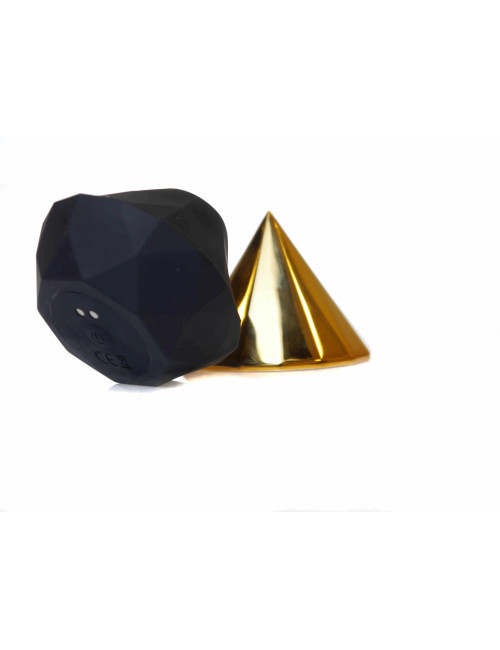 Stymulator Diamond Air Massager USB 7 Funkcji Gold – Zabawki Wibratory Stymulatory