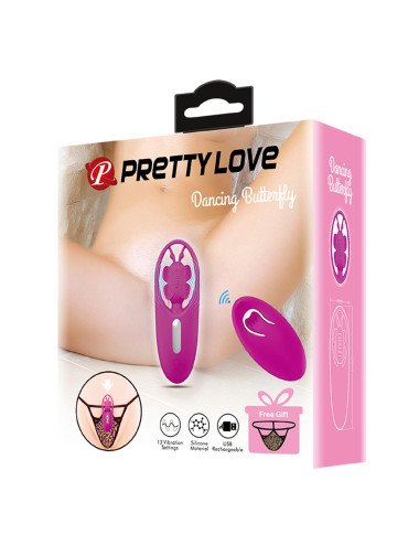 PRETTY LOVE - Dancing Butterfly, 12 vibration functions Wireless remote control