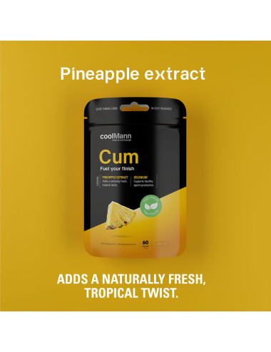 CoolMann CUM - 60 capsules