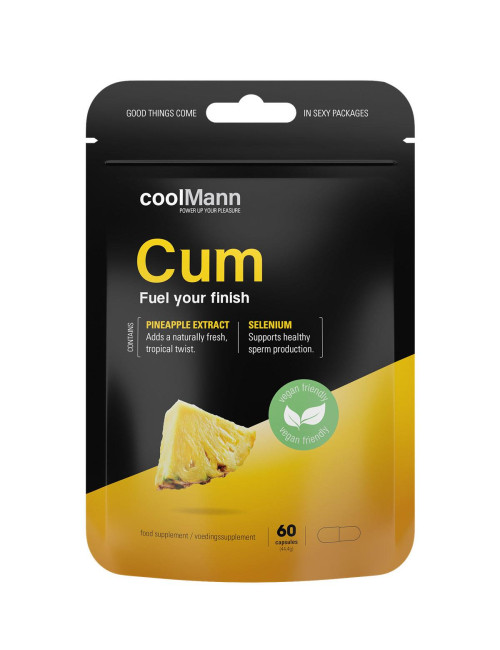 CoolMann CUM Suplement Diety dla Mężczyzn 60 Kapsułek