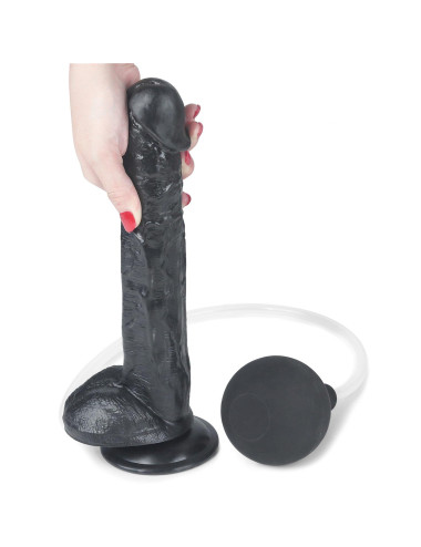 11'' Squirt Extreme Dildo - Black