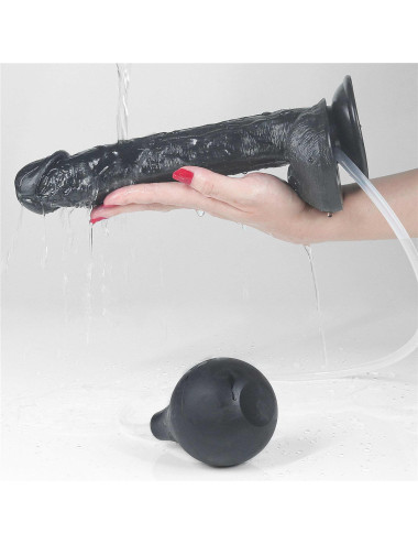 11'' Squirt Extreme Dildo - Black