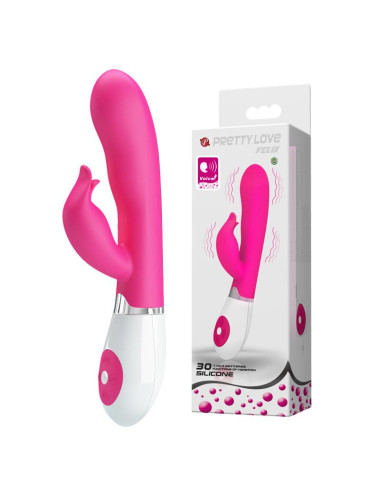 PRETTY LOVE FELIX - Wibrator króliczek z 30 funkcjami i sterowaniem głosem