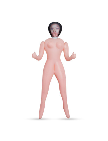 CRUSHIOUS LUCIA THE HOUSEWIFE EBONY INFLATABLE DOLL