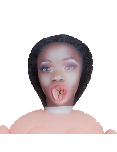 CRUSHIOUS LUCIA THE HOUSEWIFE EBONY INFLATABLE DOLL