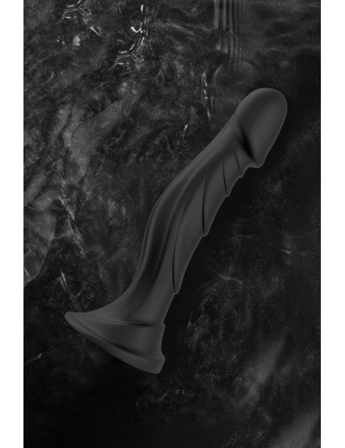 Optimus Black Dildo Realistyczny - 9 funkcji wibracji, zdalny pilot, wodoodporny