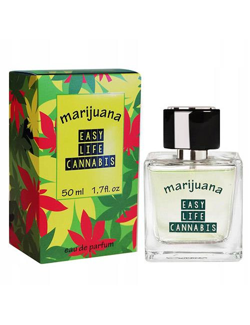 Feromony Marijuana 50ml EDT - Afrodyzjak Unisex, Perfumy Cannabis z Nutami Drzewnymi