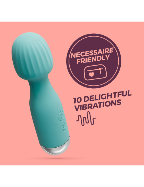 CRUSHIOUS Wanderlust Mini Wand Mint Green - Wibrator i Masażer, Zabawka dla Dorosłych