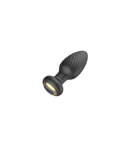 Rotating remote anal plug