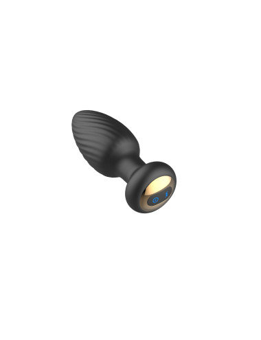 Rotating remote anal plug