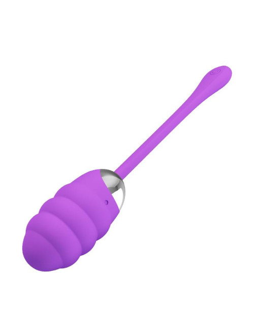 PRETTY LOVE Franklin Egg Purple - bezprzewodowe wibrujące jajko zabawka dla par