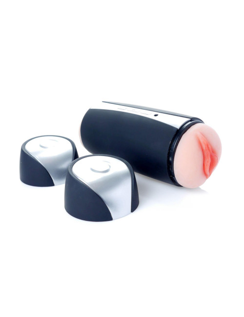 Masturbator USB Susan Double Delight 2.0 – 36 funkcji, CyberSkin, Zabawki Waginy Z Wibracją