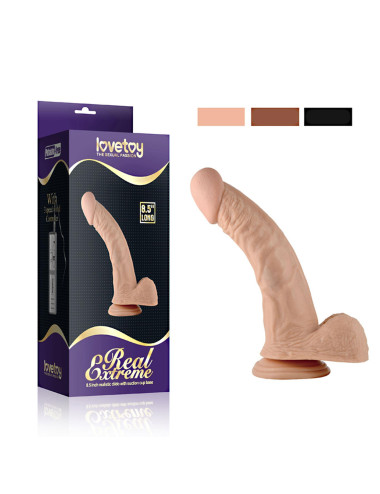 8.5 Real Extreme Vibrating Dildo Flesh