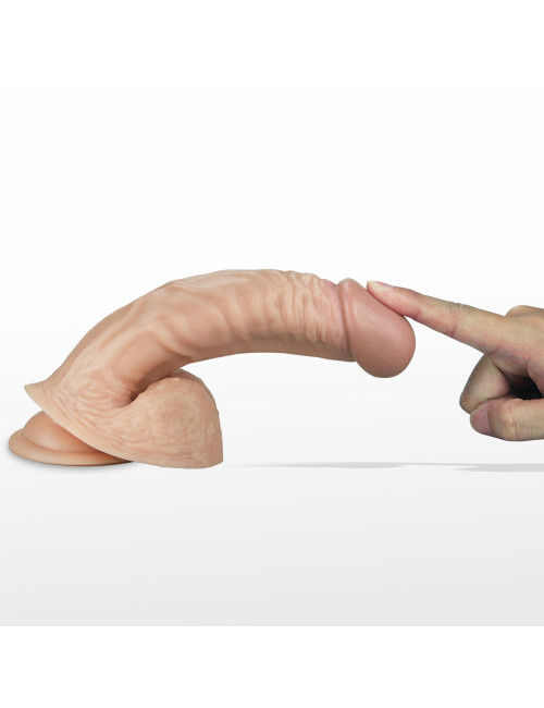 Lovetoy Realistyczny Wibrator 8,5 cala z Przyssawką