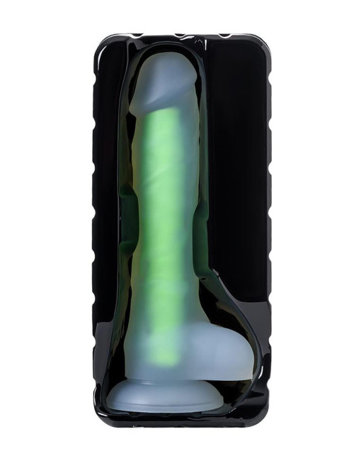 BEYOND BY TOYFA Clark Glow Green 16,5cm Dildo Żelowy Świecący w Ciemności