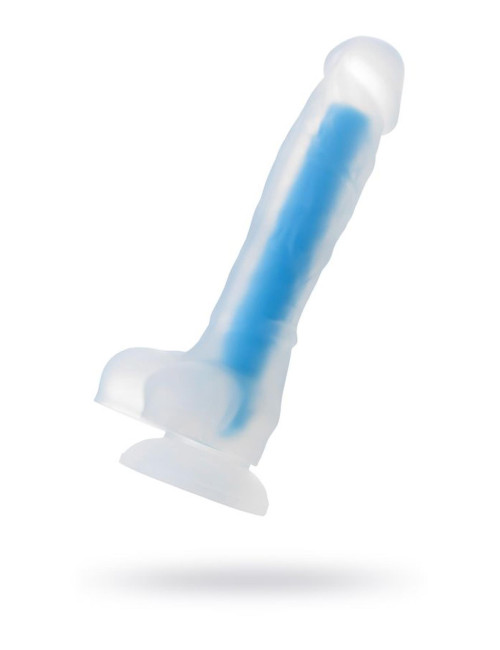 Bruce Glow Dildo Żelowy Świecący w Ciemności 16,5 cm Zabawki BEYOND BY TOYFA