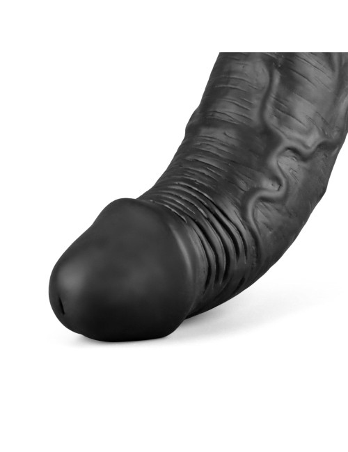 9.5" Real Softee Rechargeable Dildo TPE Vibrating - Realistyczny, Wodoodporny, USB, 24 cm