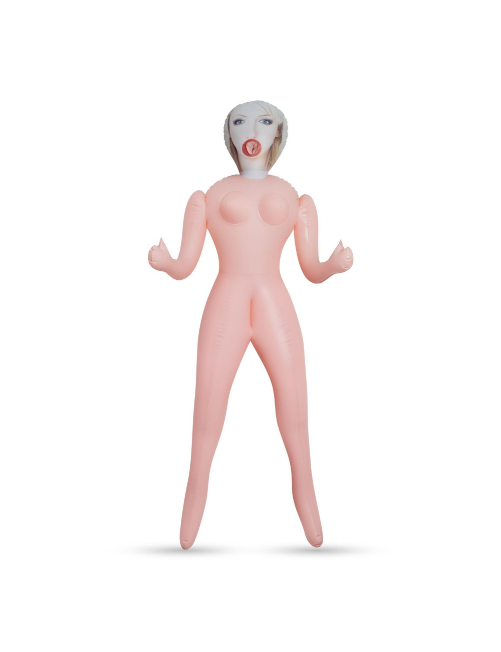 CRUSHIOUS Cristina - Lalka Dmuchana Blond 155 cm - Zabawka Damska dla Dorosłych