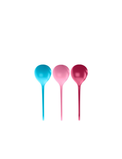 Satisfyer C03 - zestaw 3 kulek gejszy do ćwiczeń Kegla