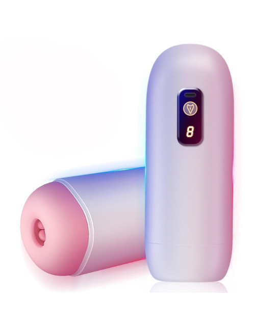 Masturbator USB z 8 funkcjami wibracji - zabawka erotyczna waginy