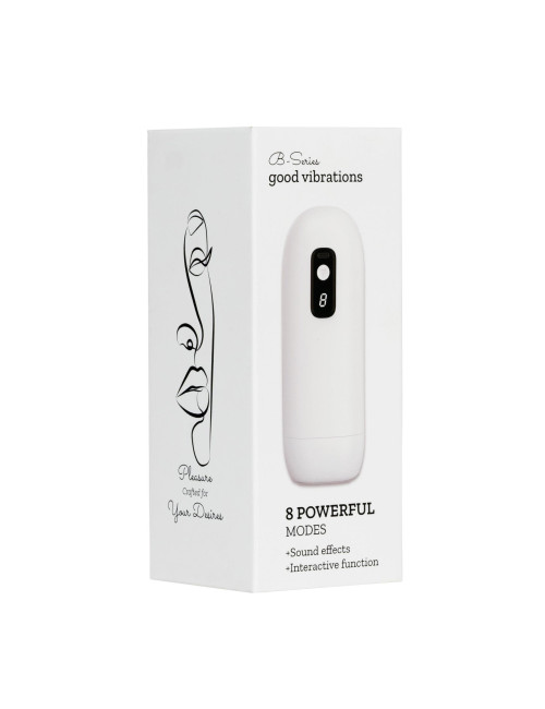B - Series Fox Masturbator USB z 8 funkcjami wibracji