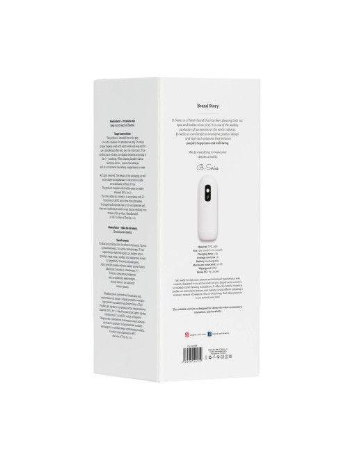 B - Series Fox Masturbator USB z 8 funkcjami wibracji