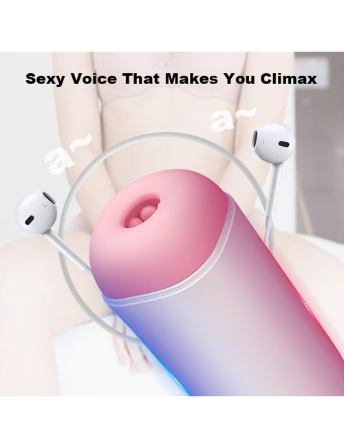 B - Series Fox Masturbator USB z 8 funkcjami wibracji