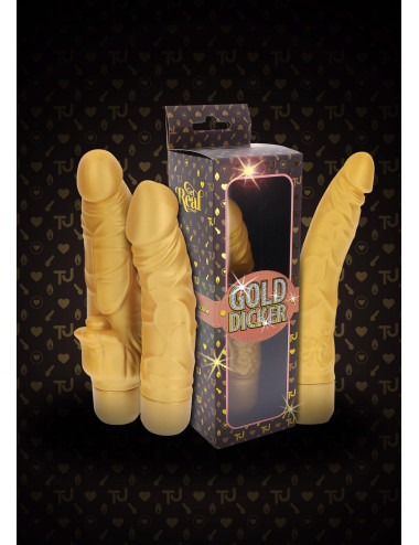 Gold Dicker Original Vibrator Gold