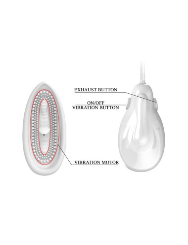 PRETTY LOVE- SUCTION VIBRATING MASSAGER