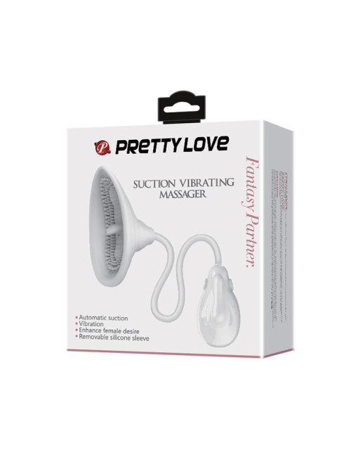 Pretty Love - Pompka waginalna ssąca z wibracjami