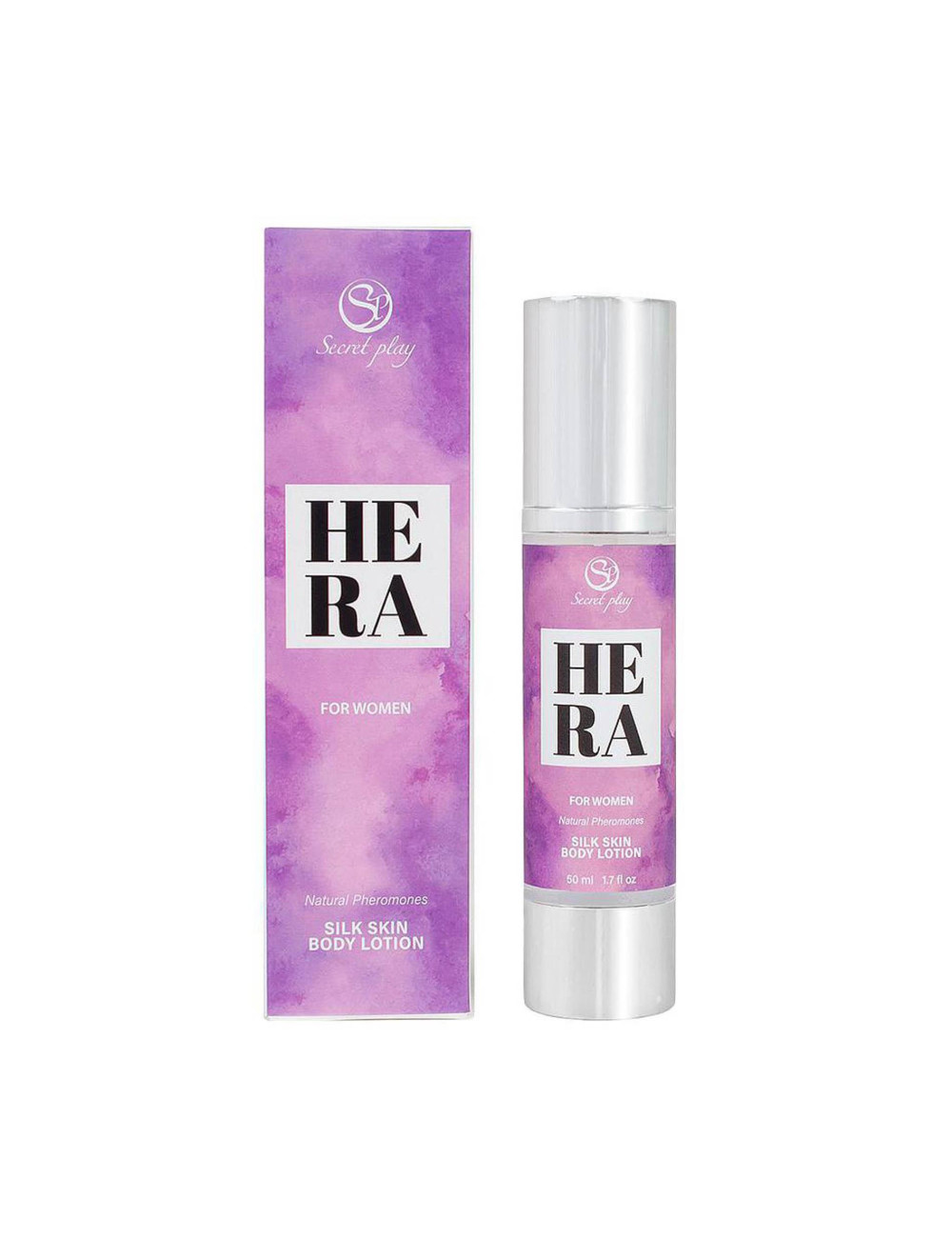 HERA SILK SKIN BODY LOTION Afrodyzjaki Feromony Damskie - Truflowy Zmysłowy Zapach 50 ml
