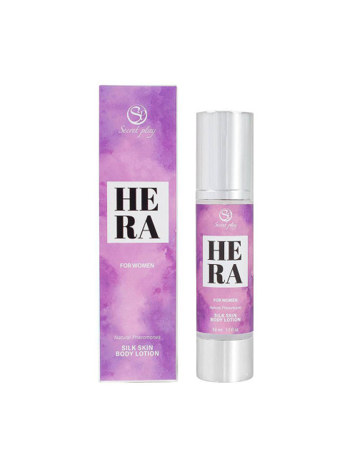 HERA SILK SKIN BODY LOTION Afrodyzjaki Feromony Damskie - Truflowy Zmysłowy Zapach 50 ml