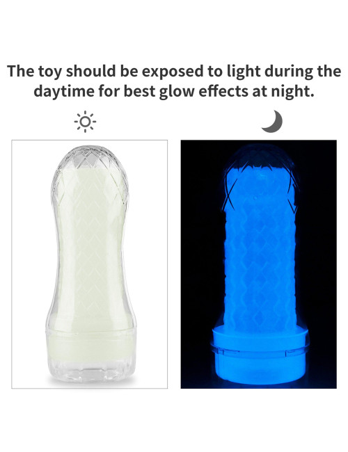 Lumino Play Ribbed Masturbator – Zabawki dla dorosłych, Masturbator